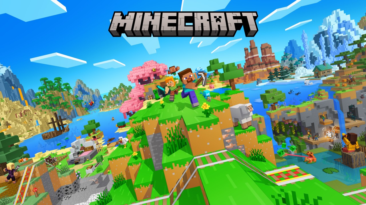 Official Minecraft Nintendo Switch 2 key art